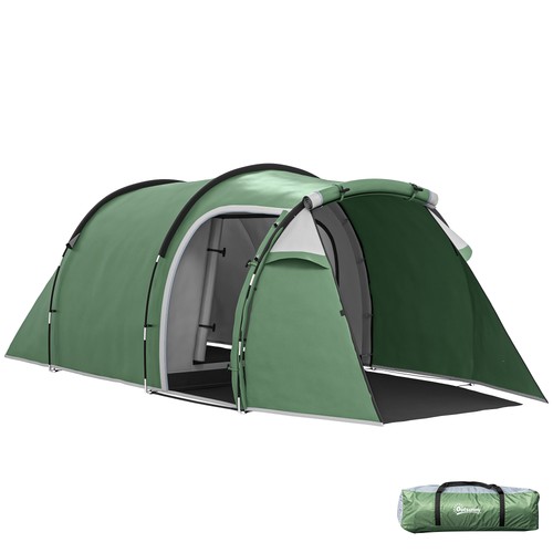 Outsunny man camping - outsunny, tent